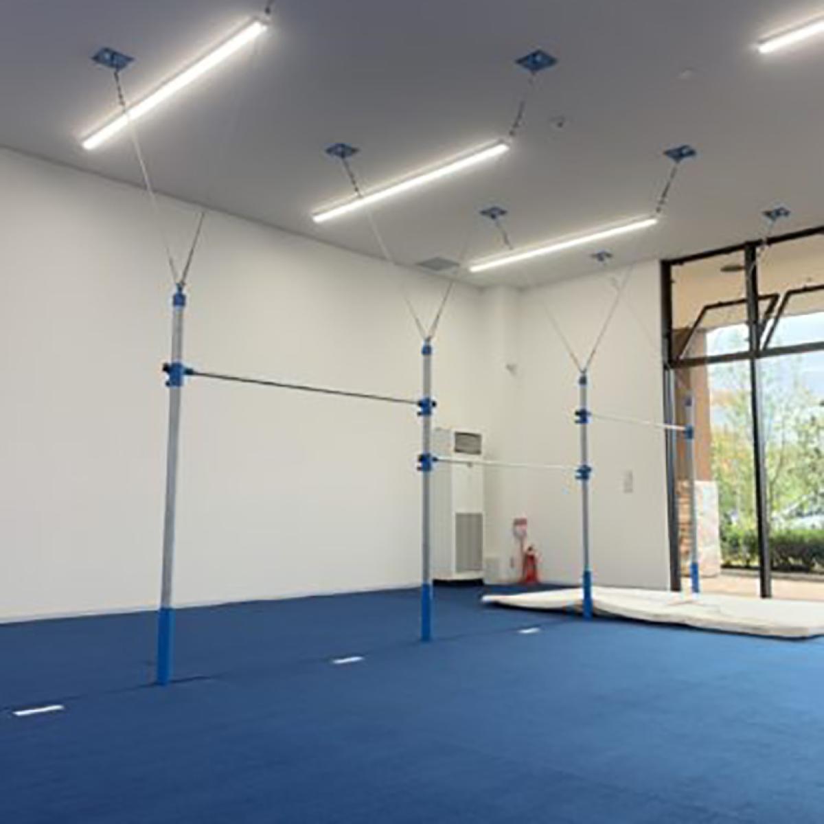 体操クラブ 新装工事|京都府内ショッピングモール内体操クラブ