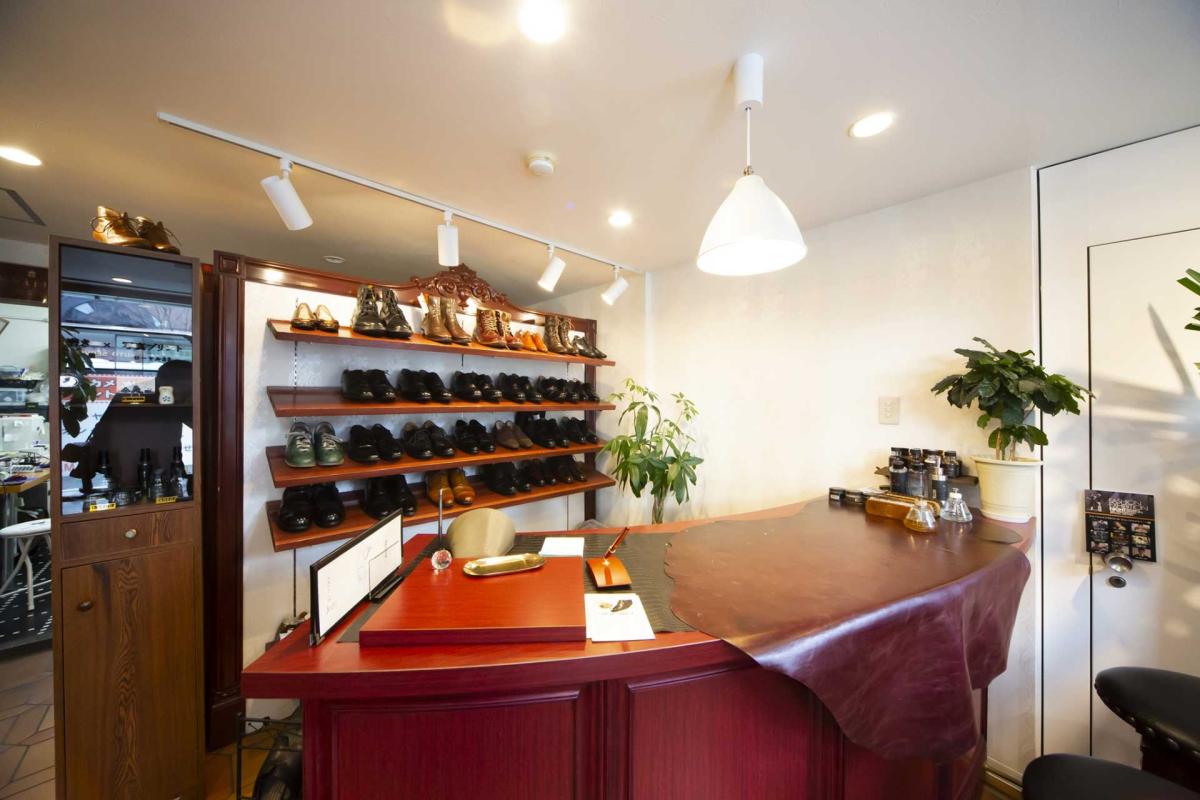 ファッション 靴磨き店 新装工事|京都市中京区 靴磨き店